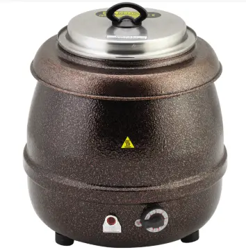 Remta CB10 Elektrikli Çorba Isıstıcı Siyah Elgance Model 9 lt