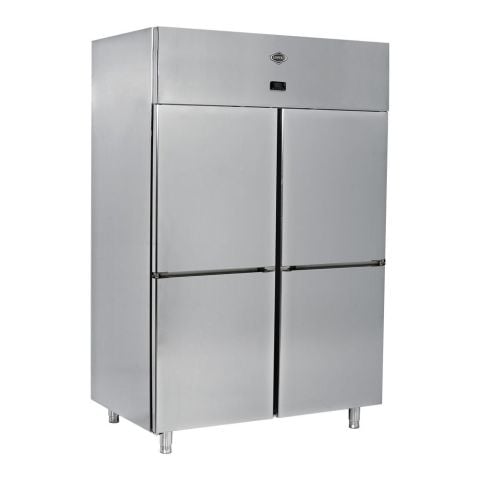 Empero EMP.140.80.02-CLS Dik Tip Derin Dondurucu Çift Kapılı  (Fanlı Soğutma) 1400 Litre / Upright Deep Freezers 4 Doors