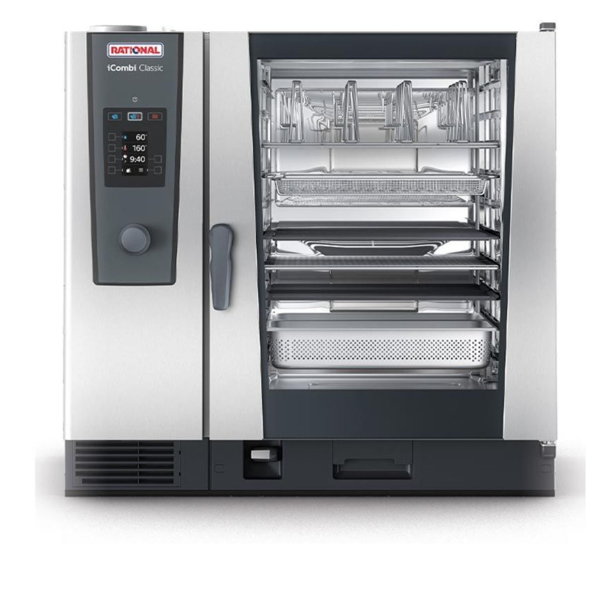 Rational iCombi Classic 102G Kombi Fırın, 10 Gn 2/1, Gazlı
