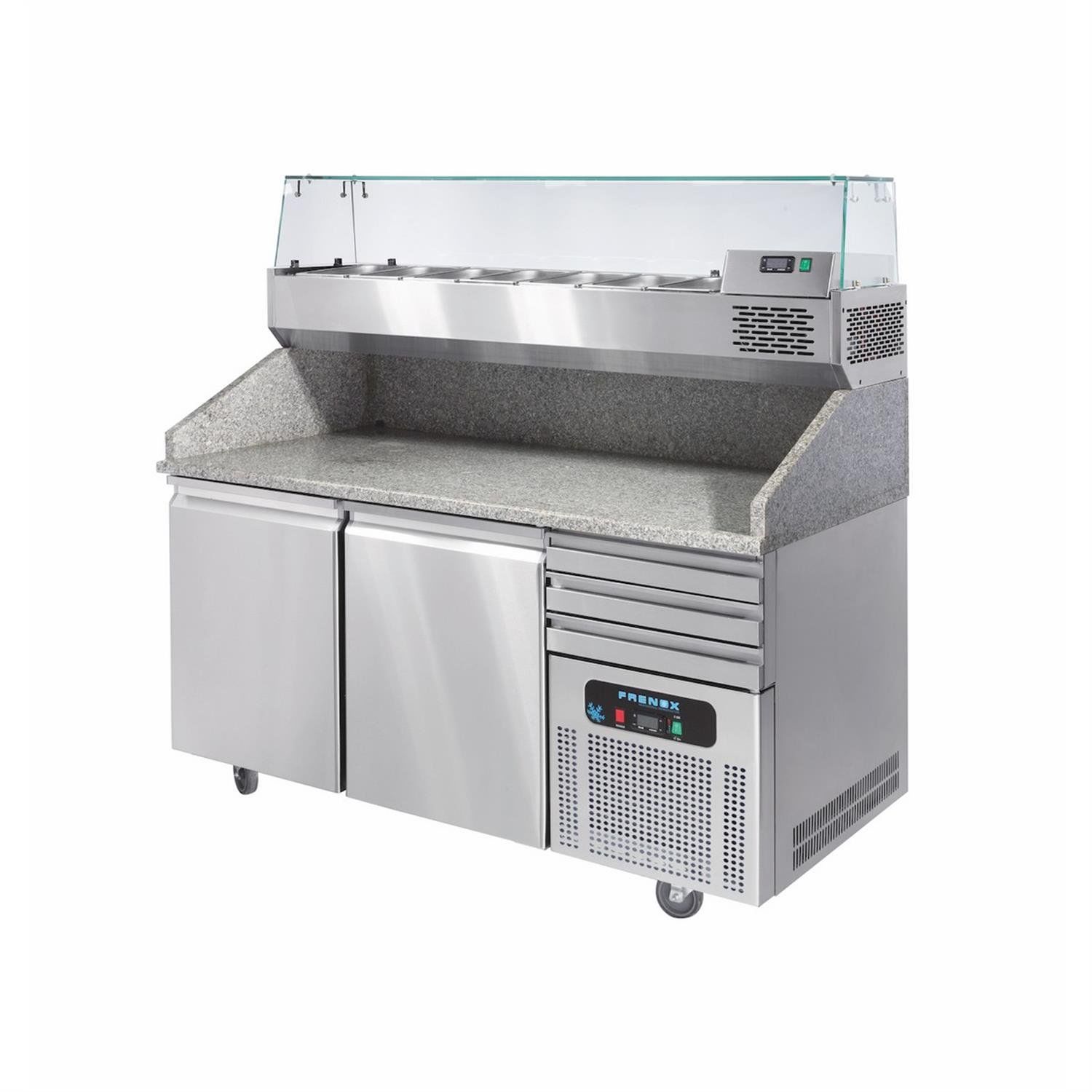 Frenox PZT 160-3D   Pizza Buzdolapları 40X60 Tepsi Kapasitesi