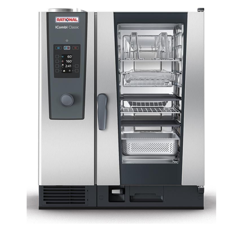 Rational iCombi Classic 101G Kombi Fırın, 10 GN 1/1, Gazlı