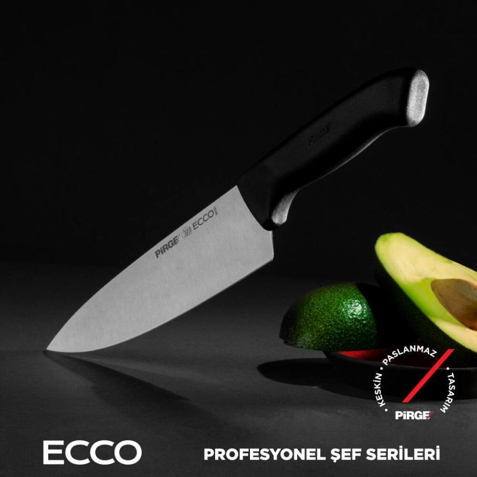 Pirge Ecco Çantalı 3’lü Bıçak Seti - 38403
