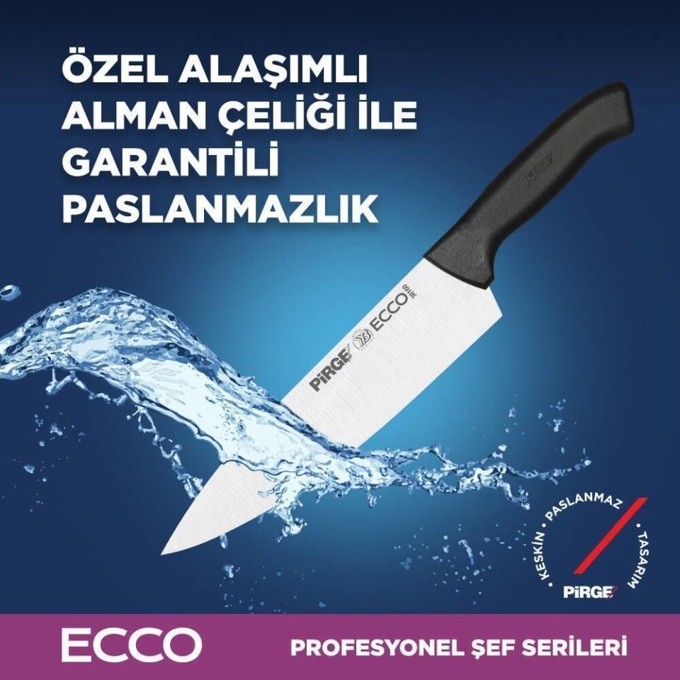 Pirge Ecco Şef Temel Bıçak Seti - 35149