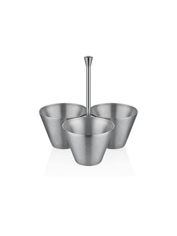 Narin A67426 Konik Çerezlik Üçlü Mat / Satin
