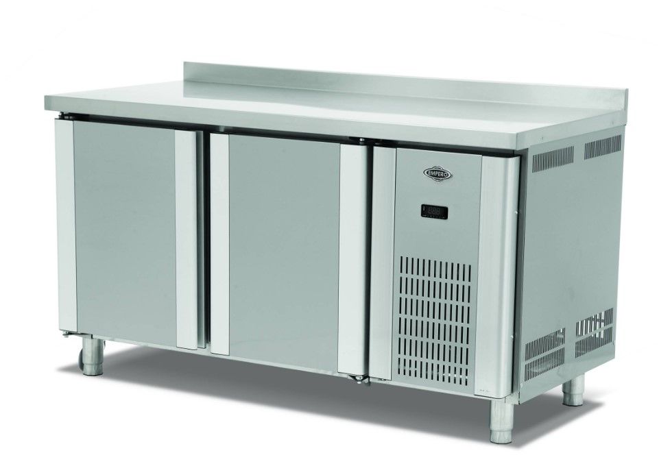 Empero EMP.125.60.02  Tezgah Tip Derin Dondurucu Tek Kapaklı  (Fanlı Soğutma) / Counter Type Deep Freezer with 2 Doors