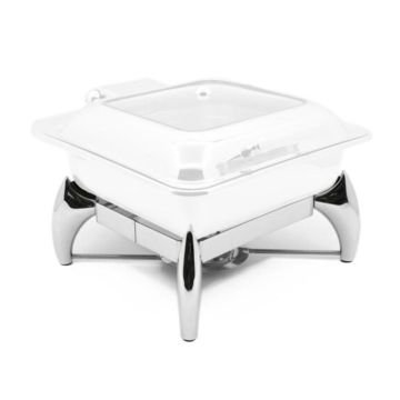 Biradlı GRV-4023A Ekonomik Kare Chafing Dish Ayaklı Stand
