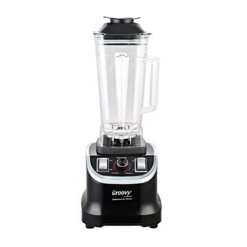 Biradlı GRV-800 Profesyonel Bar Blender, 2 L, 1800 W, Siyah