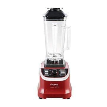 Biradlı GRV-800 Profesyonel Bar Blender, 2 L, 1800 W, Kırmızı.