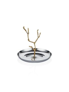 Narin A68024 Sphera İki  Katlı  Çerezlik  Dal Kulplu A - 24,5 cm B -  31 cm H - 35 cm