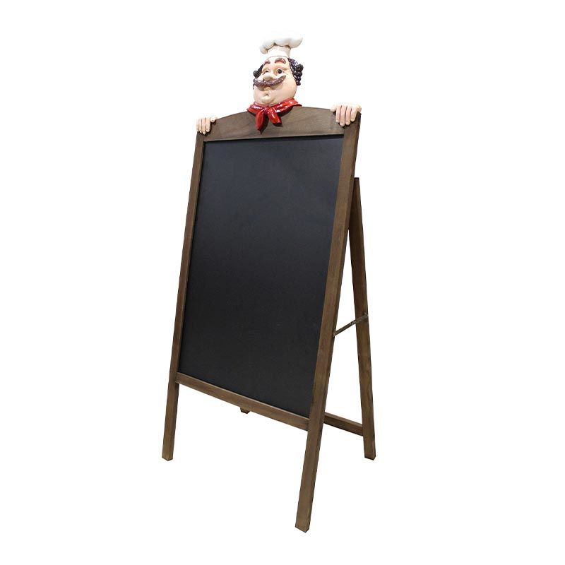 Biradlı BRD-900 Aşçı Menü Tahtası, 120x50 cm