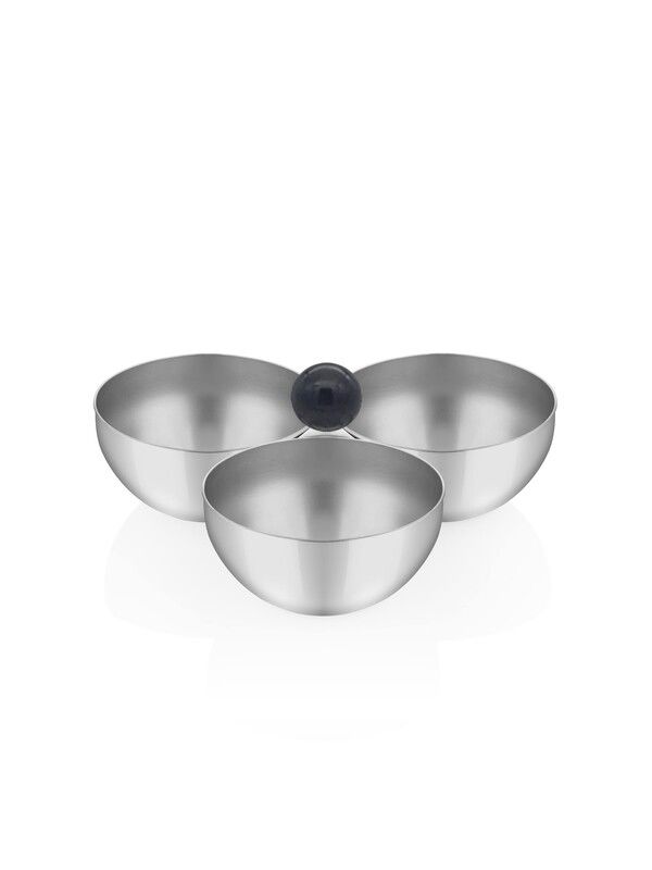 Narin A99006.Punto  Çerezlik  Üçlü  Nut Bowl 3 Parts Sade / Plain Ölçü / Size:  8,5 cm x3