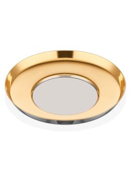 Narin A74128  Halley Çay Tabak Küçük Altın / Gold