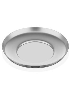 Narin A74528  Halley Çay Tabak Küçük Mat Altın / Satin Gold
