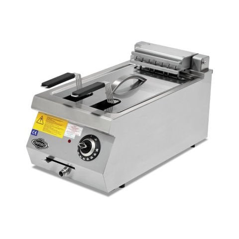 Empero 7FE010-S 700 Plus Elktrikli Fritöz setüstü 1 modül 16 L/ Electrical Fryers 16 Lt
