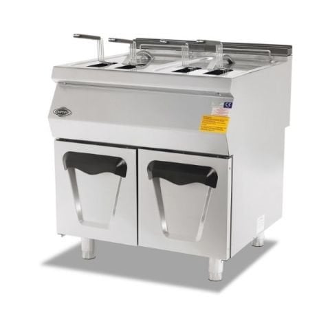 Empero 7FG020 - 700 Plus Dolaplı Fritöz, 16+16  L, Doğalgazlı / Gas Fryer With Cupboard