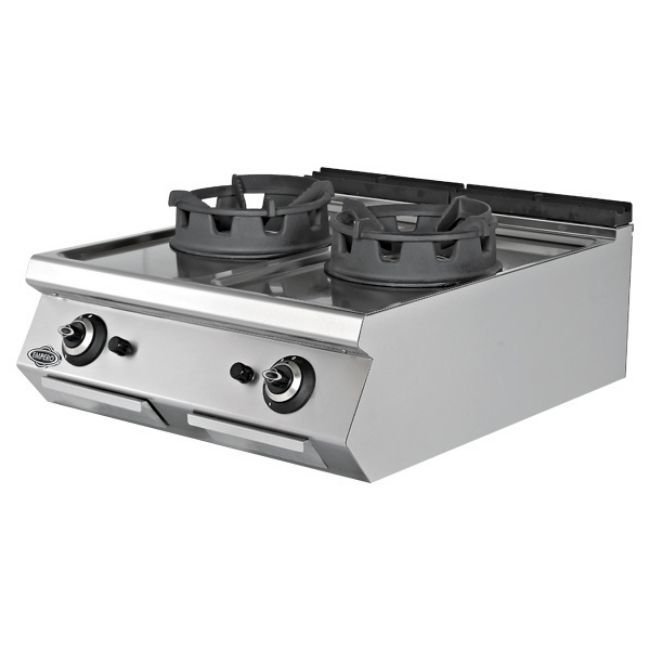 Empero 7WKG020 Wok Ocak, 2 Brülör, Doğalgazlı / Gas Wok Cooker 2 Burners