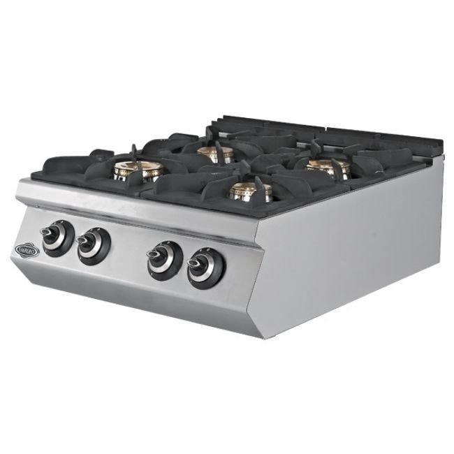 Empero 7KG020-  700 Plus 4 Brülörlü Set Üstü Ocak, Doğalgazlı /  Gas Cooker 4 Burners