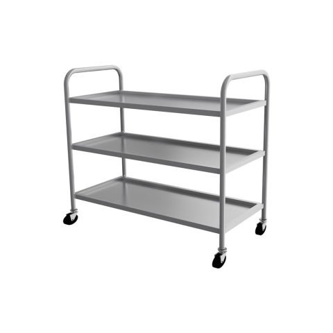 Empero EMP.2.SV.03  Servis Arabası, İki Katlı, 55x86x90 cm / Service Trolley 3 Tiers
