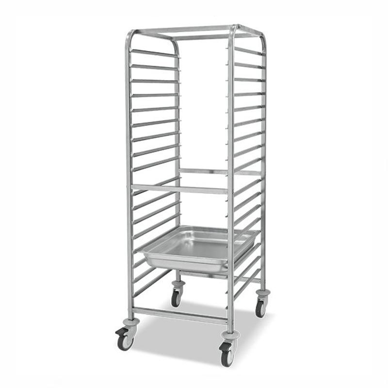 Empero EMP.TT.2.7050 Tepsi Taşıma Arabası, 50x70 Tepsi için / Tray Trolley For 50x70 Tray
