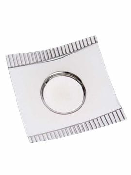 A74108  Dış / Outer: 10 x 10 cm İç / Inner: 5 cm  Altın / Gold