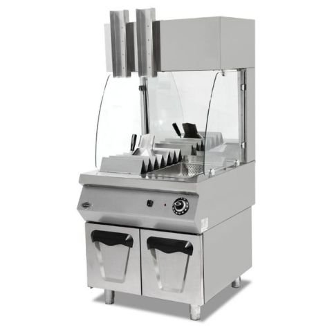 Empero EMP.PLS.DE.9618  Patates Dinlendirme Ünitesi, 80x90x183 cm, Elektrikli / Chips Scuttle Unit