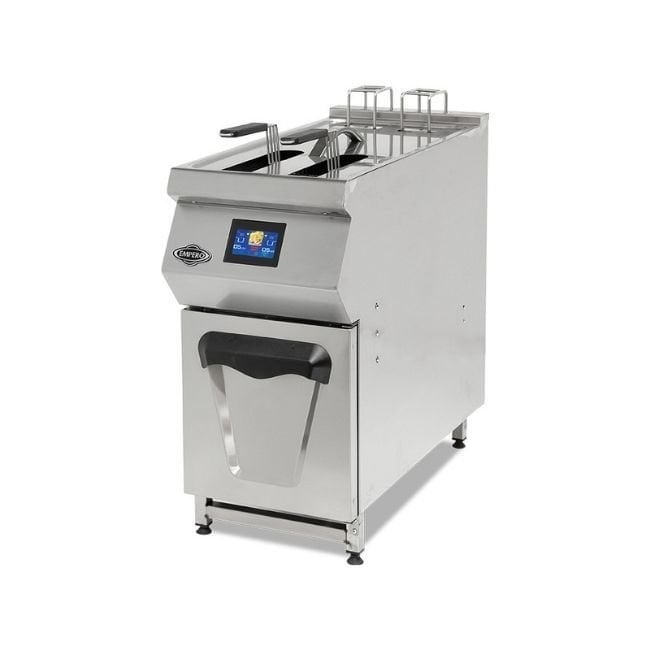 Empero EMP.PLS.ODFE.010 Asansörlü Hızlı Pişirme Fritözü, Yağ Filtreli, 25 L / with Lift Fast Cooking Fryer with Oil Filter