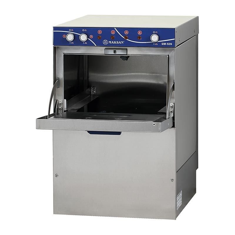 Maksan GW 535 Bardak Yıkama Makinesi 500 bardak / Saat 35X35 cm Sepet