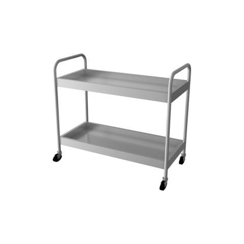 Empero EMP.BAH.2.8555-90 Havuzlu Bulaşık Toplama Arabası, Paslanmaz Çelik / Tray Clearing Trolley