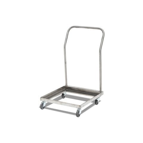 Empero EMP.BAKT.2.5555-90 Kollu Kaset Taşıma Arabası, Paslanmaz Çelik / Tray Clearing Trolley