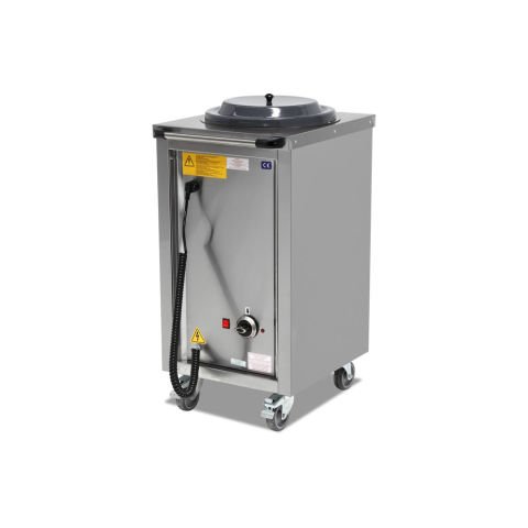 Empero EMP.TO.2432-I-1 ısıtmalı  Tabak Otomatı, Tekli, 32 Tabak Kapasiteli / Single Plate Dispenser 