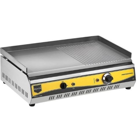 Remta R85 Yarı Oluklu Pleyt Izgara, 70 cm, Elektrikli