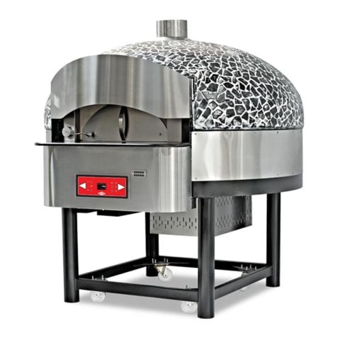 Empero EMP.SPO.02 Gazlı Döner Tabanlı Pizza Fırını 9 x 30 cm Pizza / Gas Rotating Base Pizza Oven