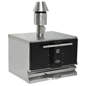 Empero EMP.PKF-50-S Profesyonel Kömürlü Fırın Siyah