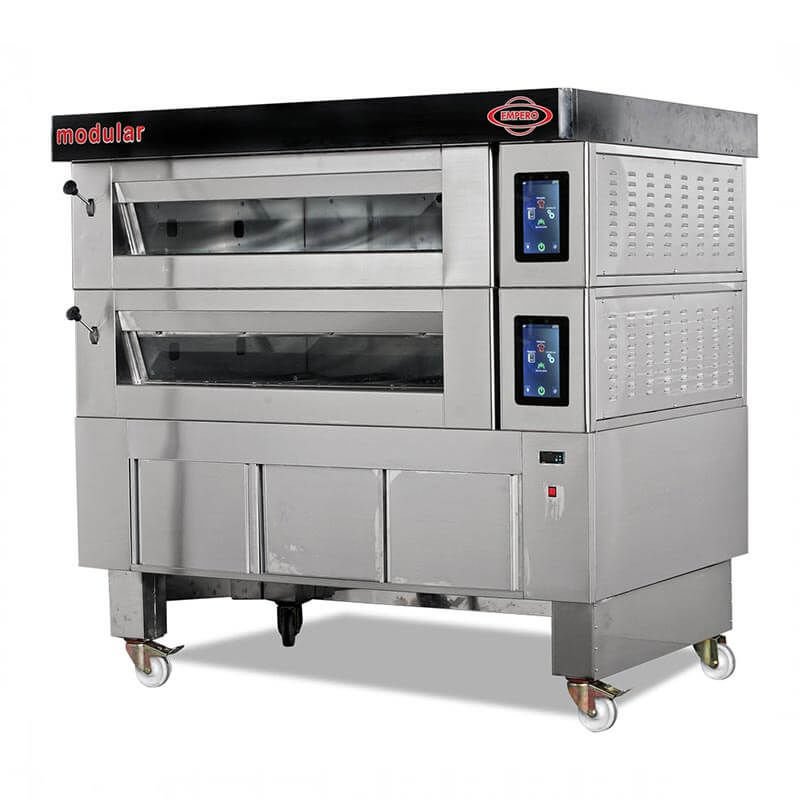 Empero 3545-6 Modüler Fırın, Tek Katlı, Elektrikli 1651x1446x439 / Electrical Modular Oven Single Layer