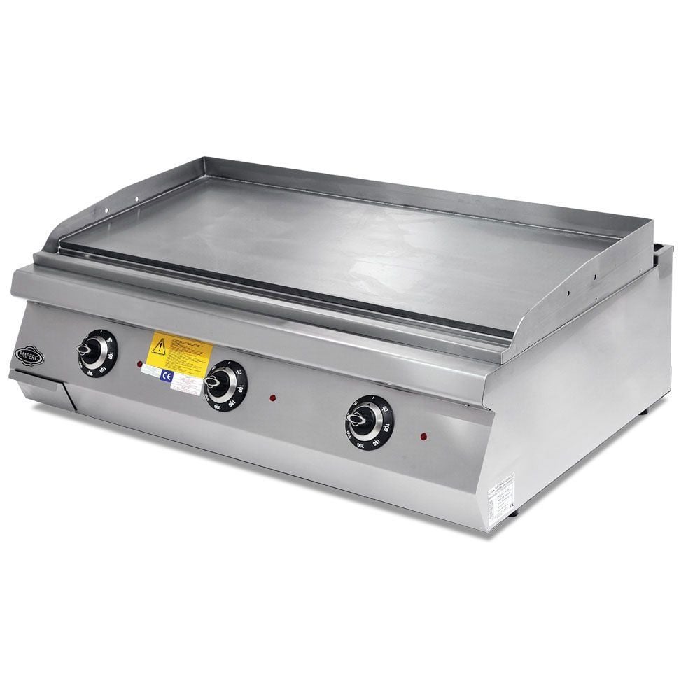 Empero EMP.PLS.7IG032 Gazlı Izgara Düz+Oluklu   / Gas Grill Smooth +Ribbed Plate