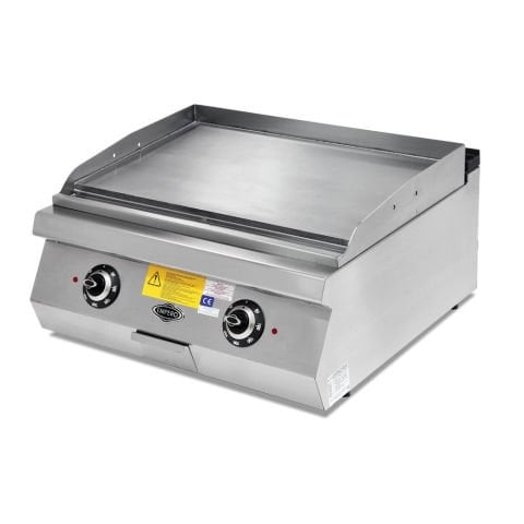 Empero EMP.PLS.7IG022-K Gazlı Izgara Düz+Oluklu Krom Pleyt / Gas Grill Smooth +Ribbed Plate Chrome Plate