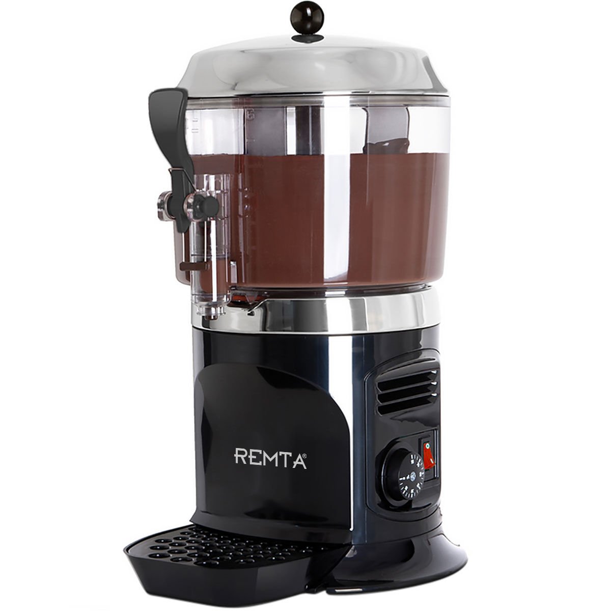 Remta CS10 Elegance Sıcak Çikolata & Sahlep Makinesi, 5 L, Siyah