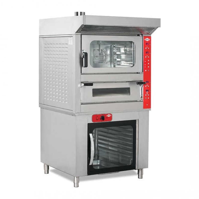 Empero PFE.4+5.Y-B Büyük Model Kombi Fırın, 103x115x120 cm, Elektrikli / Electrical Combi Oven Big Model