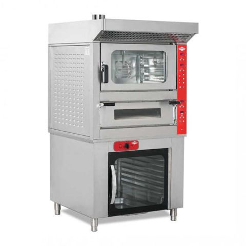 Empero PFE.4+5.Y-B Büyük Model Kombi Fırın, 103x115x120 cm, Elektrikli / Electrical Combi Oven Big Model