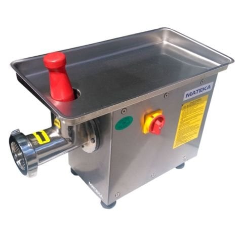 Mateka EPA 12m Et Kıyma Makinesi, Monofaze, Paslanmaz, No:12, 220 V -106911