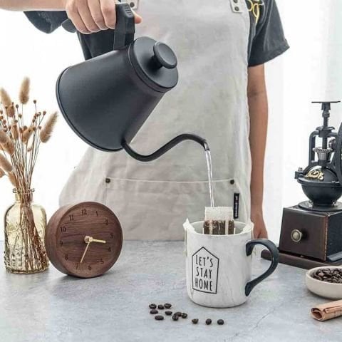 Epinox BKS-08 Barista Kettle - Slim Siyah 800 Ml