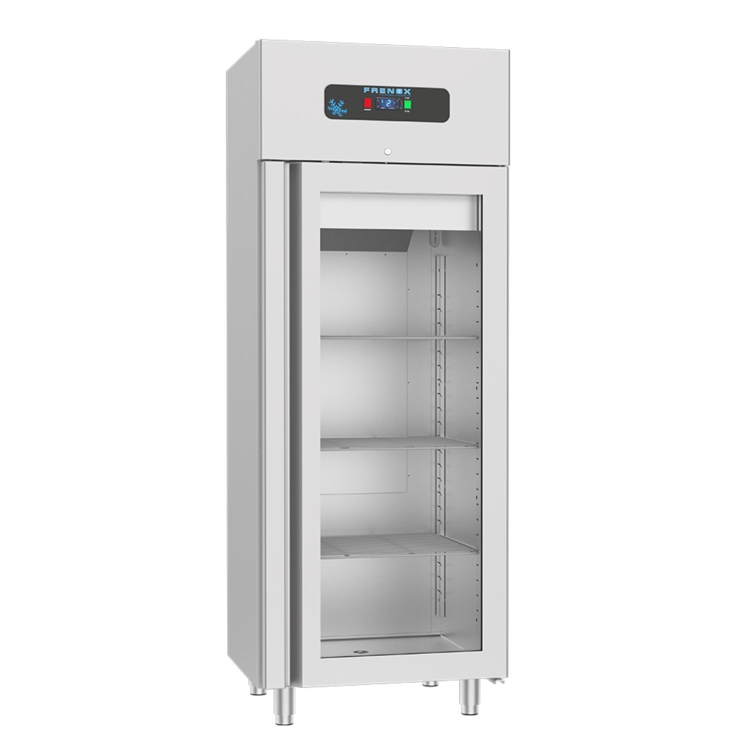 Frenox  BN4-G-R290  Camlı Tek Kapılı Dik Tip Derin Dondurucu