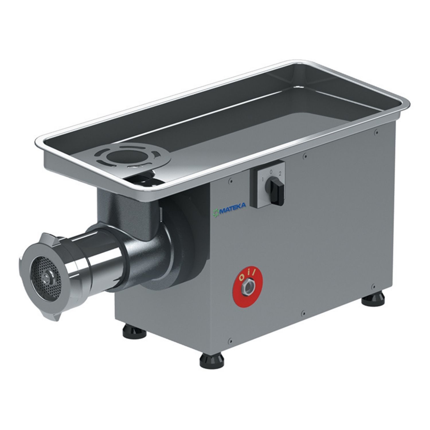 Mateka EPA 32t Et Kıyma Makinesi, Trifaze, Paslanmaz, No:32, 380 V  -107381