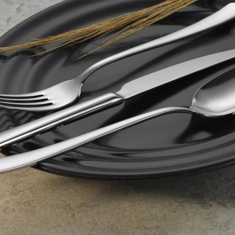 Lugga Nida Model Ordovr Kaşığı 12 Adet /  Appetzer Spoon
