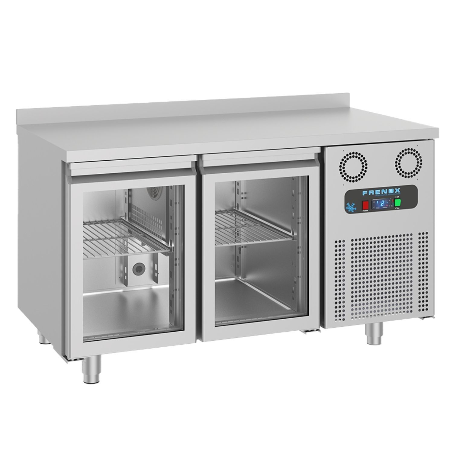 Frenox  CSN2-G-R290 Camlı İki Kapılı Tezgah Tip Buzdolabı