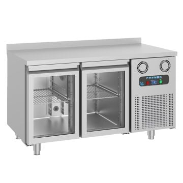 Frenox  CSN2-G-R290 Camlı İki Kapılı Tezgah Tip Buzdolabı
