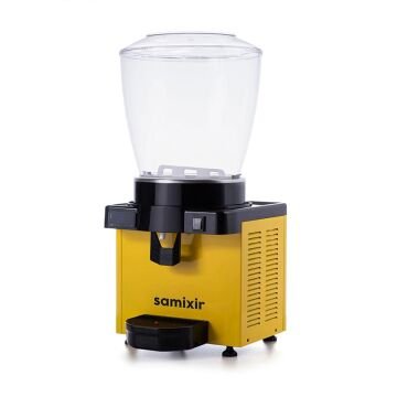 SAMİXİR Panamorik M22.DY Panamorik Karıştırıcılı Soğuk İçecek Dispenseri, 22 lt, Sarı