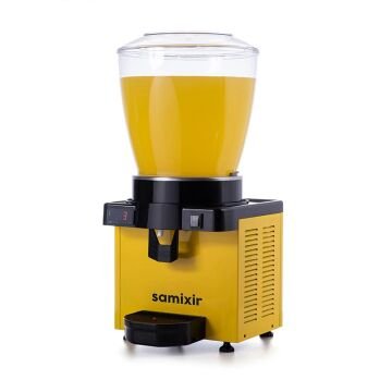 SAMİXİR Panamorik M22.DY Panamorik Karıştırıcılı Soğuk İçecek Dispenseri, 22 lt, Sarı