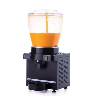 SAMİXİR Panamorik S22.DB Panamorik Fıskiyeli Soğuk İçecek Dispenseri, 22 lt, Siyah