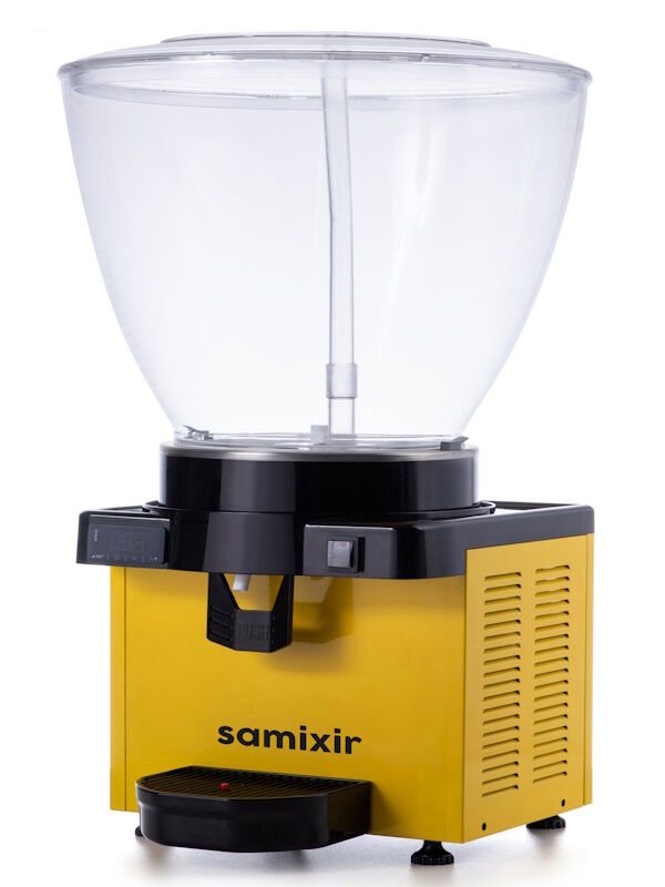 SAMİXİR Panamorik S40.DY Panamorik Fıskiyeli Soğuk İçecek Dispenseri, 40 lt, Sarı
